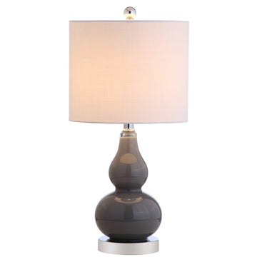 Anya 20.5" Mini Glass LED Table Lamp - JONATHAN Y